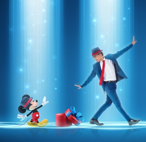 Topolino e il ballerino TIM