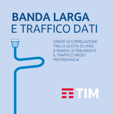 Banda larga e  traffico dati 