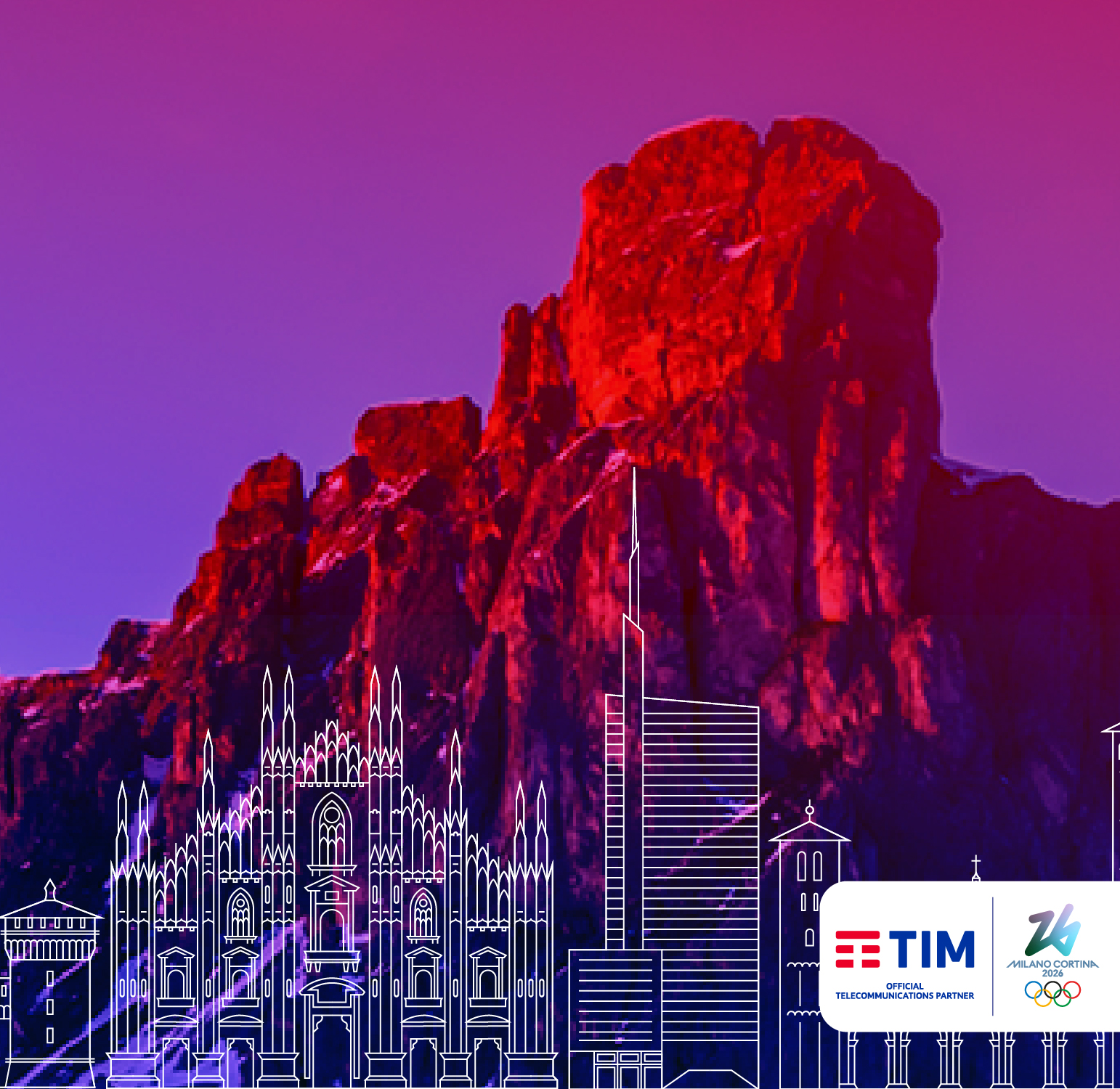 L'Innovazione di TIM connette i Giochi Olimpici Invernali 2026