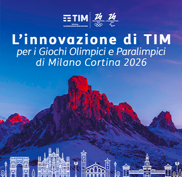 L'Innovazione di TIM connette i Giochi Olimpici Invernali 2026