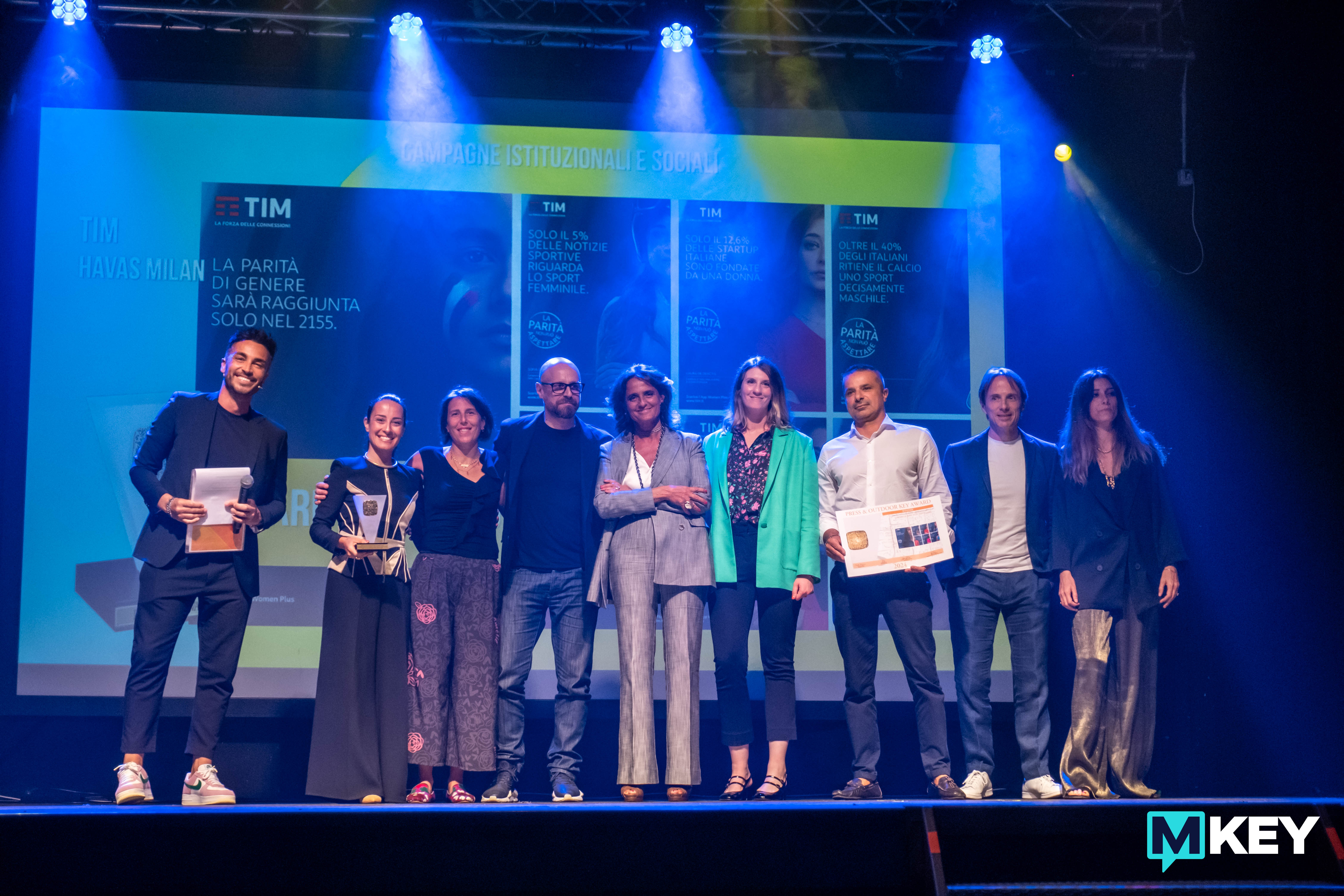 Premiazione ai POPKA 2023 di MediaKey