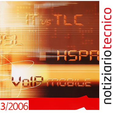 Copertina Notiziario Tecnico TIM - nr. 3 del 2006