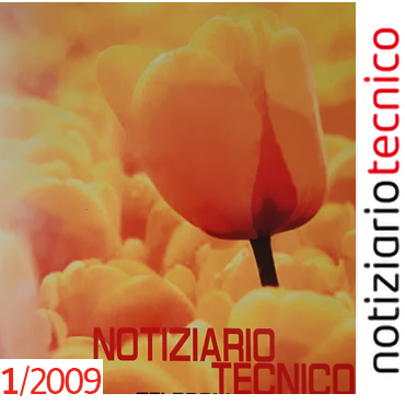 Copertina Notiziario Tecnico TIM - nr. 1 del 2009