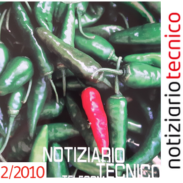 Copertina Notiziario Tecnico TIM - nr. 2 del 2010