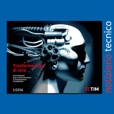 Copertina Notiziario Tecnico TIM - nr. 1 del 2016