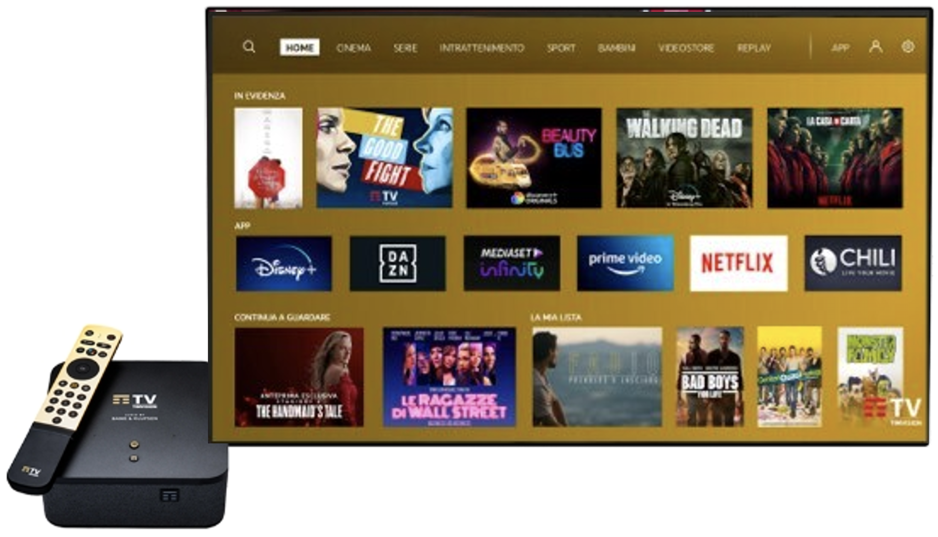 TIM TIMVISION Box (2021) - Android TV Guide